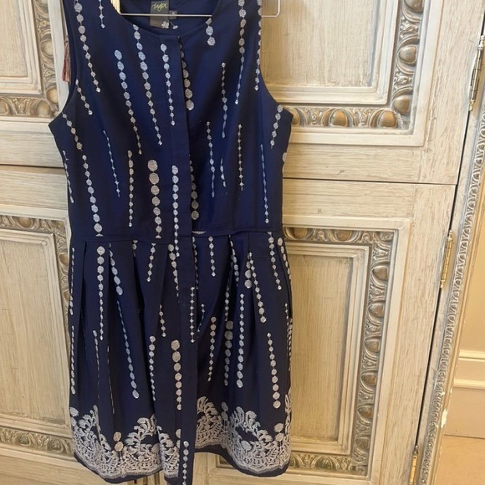 Button up dress